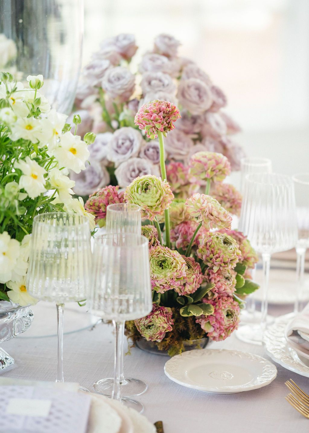 Ranunculus Floral Reception Arrangment
