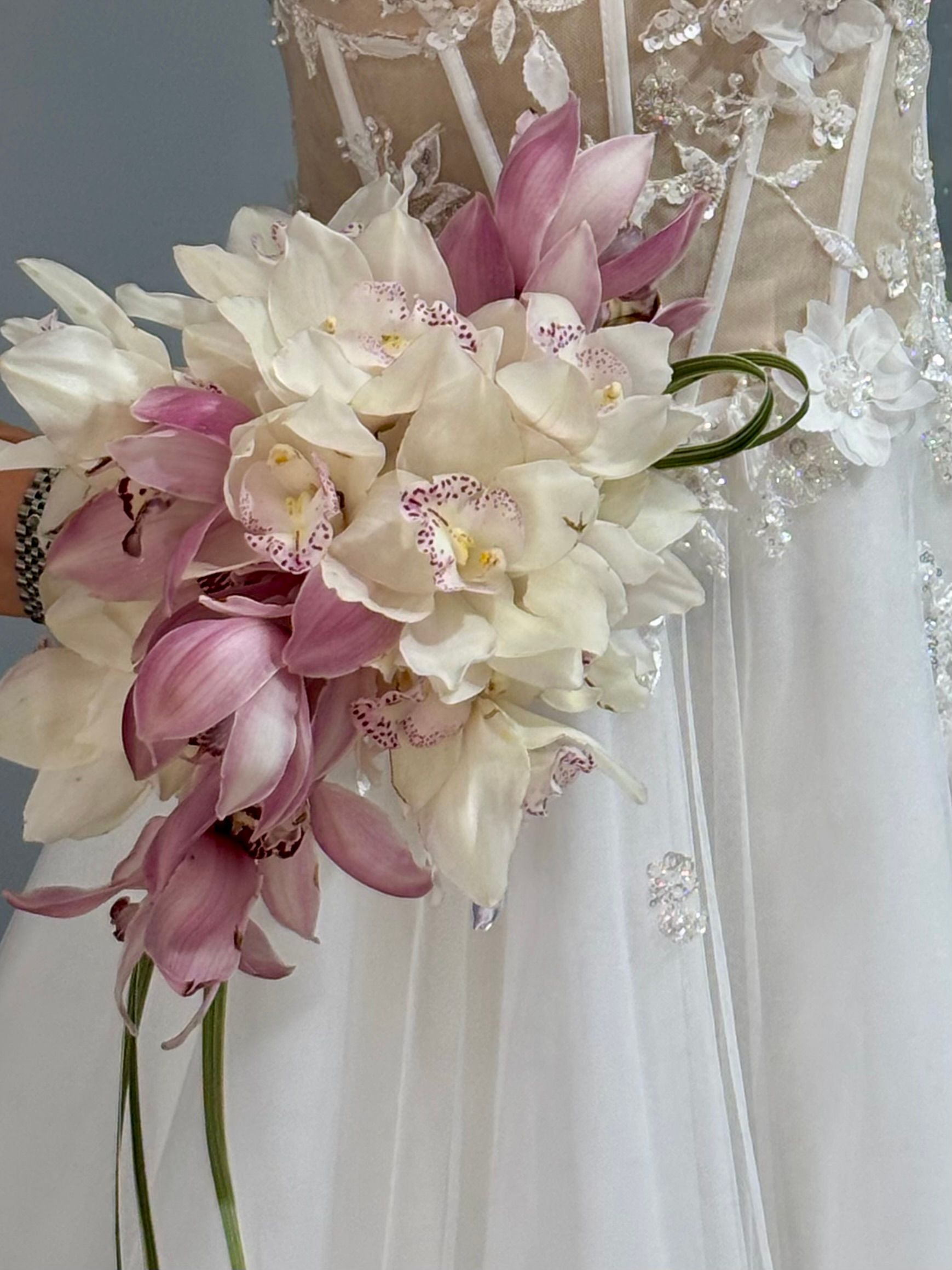 Cymbidium Orchid Bridal Bouquet